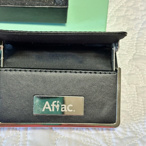 Black Business Card Holder - Picture 2 of 5